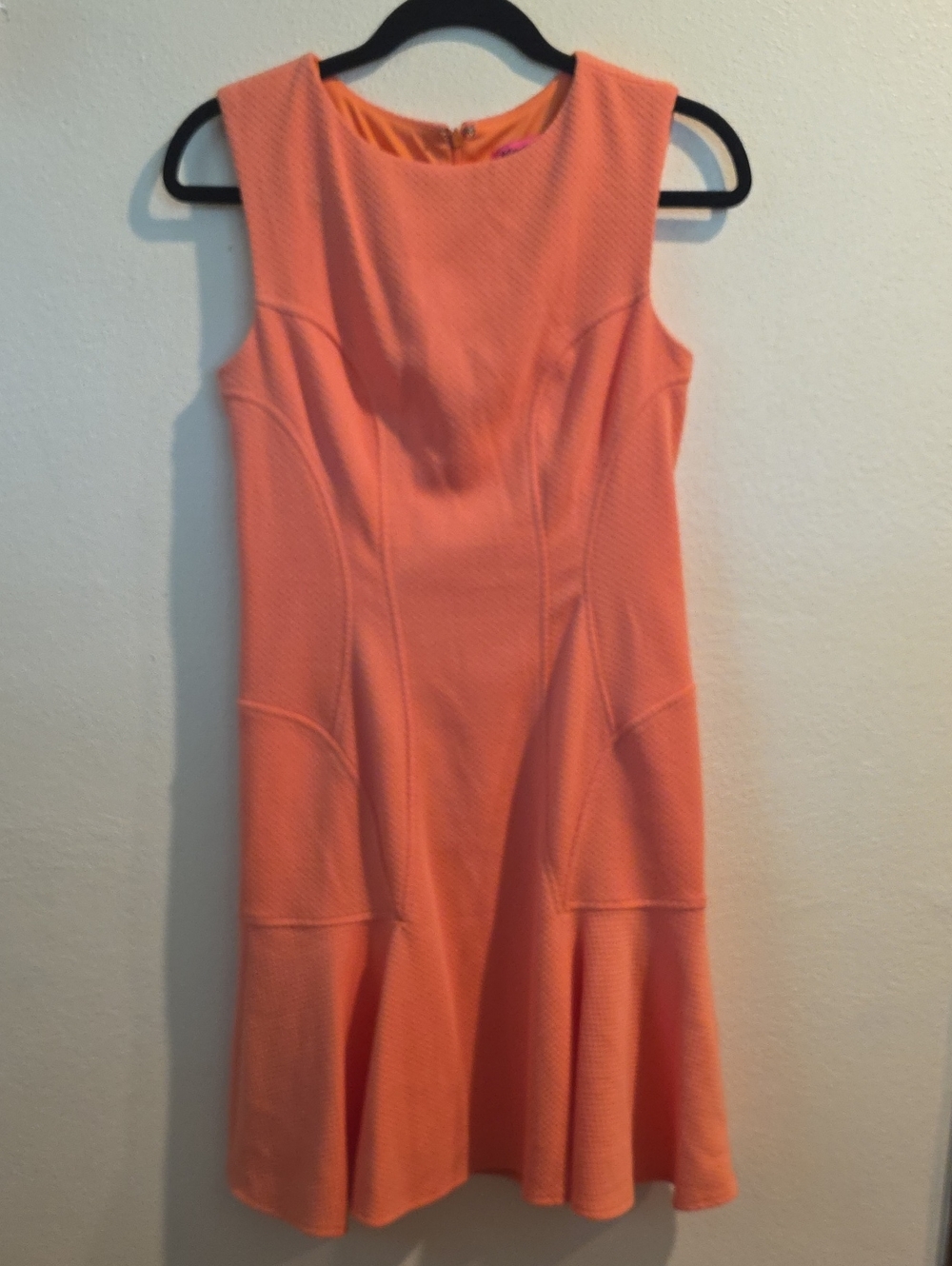 Betsey Johnson Sleeveless Flounce Dress